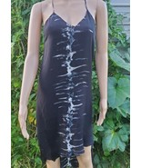 Haute Hippie Bergdorf Goodman Strappy Asymmetric 100% Silk Dress Black Sz S - $93.62 CAD