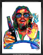 The Dude The Big Lebowski Jeff Bridges Poster Print Wall Art 18x24 - £21.71 GBP