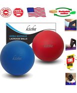 Yoga Therapy Lacrosse Massage Balls - Dual Set for Muscle Relief &amp; Flexi... - $21.17 CAD