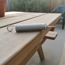 Trampoline Spring Replacement, 5.5 Inch (14 cm), Galvanized Steel, 3 mm ... - $245.43 MXN
