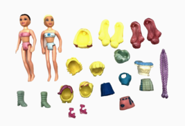 Polly Pocket Doll 2002 Stretch Limo Polly &amp; Lila Dolls Incomplete with E... - $14.00