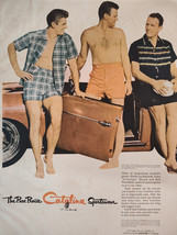 1955 Esquire Advertisements CATALINA Mens Sportswear SCHENLEY OFC Whisky - £8.63 GBP