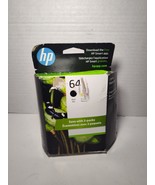Genuine HP 64 X4D92AN Ink Cartridges Black &amp; Tri Color 2 Pack EXP 11/27 - $51.73 CAD