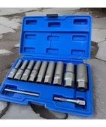 11pcs 3/8” Dr. DuoMetrix Impact Round Bolt Screw Nut Extractor Remove Set - $34.58