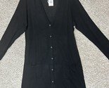 Torrid Black Long Sleeve Button Front Cardigan Sweater Size Large (0) - £31.31 GBP