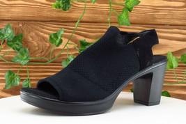 Steven Women Sz 7.5 M Black Pump Synthetic Shoes Esens - £15.88 GBP
