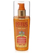 Lotus Herbals Safe Sunscreen Gel - SPF 20(100 G) - $22.95 CAD