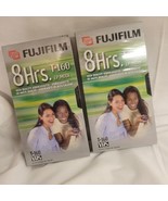 Fujifilm T-160 VHS Tape 8 Hours Lot Of 2 New and sealed - $5.16