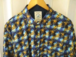 A Fish Named Fred BICYCLE  All Over Print Mens Long Sleeve Shirt XL - $36.26