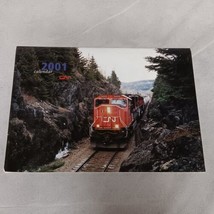 CN Railroad 2001 Wall Calendar Works Also For 2029 2035 2046 2057 - $12.95