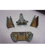 vintage Bronze Danforth Boat Anchor Cleat Anchor Chocks set of 4 pieces - $64.35