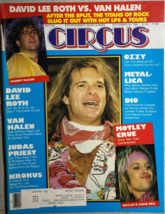 CIRCUS music magazine September 30, 1986 Vince Neil Motley Crue COMPLETE - £15.57 GBP