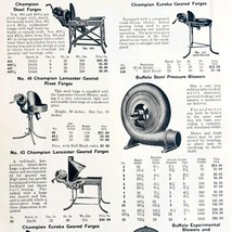 1922 N.T. Bushnell Forges Blowers Tool Advertisement Catalogue Hardware ... - $467.16 MXN