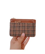 Wallet for Women,Canvas Zipper Key Chain Short Wallet,Credit Card Coin P... - £15.93 GBP