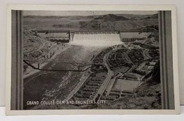 Grand Coulee Dam and Engineer&#39;s City Postcard A7 - $4.95