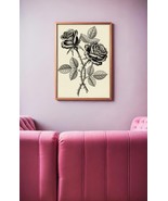 Fine Art Poster, Classic Rose Motif Wall Art Print - Floral Home Decor, ... - $794.80 MXN