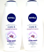 1 Ct Nivea 25.36 Oz Care &amp; Cashmere Extract Orchid Perfume Moisture Body... - £18.08 GBP