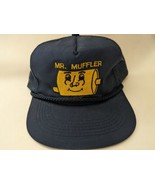 Mr Muffler Blue Trucker Baseball Rope Adjustable Snap Back Hat Cap Lid - $33.83 CAD
