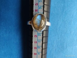 unknown Patina Moon Power Wellness Healing Gemstone Ring size 7 UN102 - $12.72