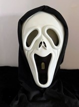 Halloween Rubies Costume Co Ghost Face Scream Mask w Shroud 11&quot; Length C... - $24.74