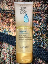 Avon Skin So Soft Luminous Luxe Original + Jojoba Body Wash Unsealed And Full - $15.20