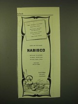 1902 National Biscuit Company Nabisco Sugar Wafers Ad - Mrs. Edward Van Pelt  - $18.49