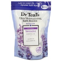 Dr Teal&#39;s Ultra Moisturizing Bath Bombs by Dr Teal&#39;s Five (5) 1.6 oz Moisture So - £25.12 GBP