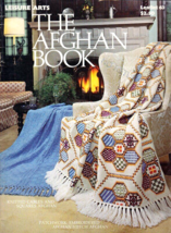 The Afghan Book 15 Designs Leaflet 63 Leisure Arts 1975 Vintage Arts & Crafts - $6.50