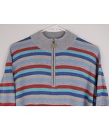 Peter Millar Sweater 1/4 Zip Pullover Men&#39;s Sz Medium Pima Cotton Blend ... - £25.62 GBP