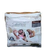NEW SafeRest Twin Hypoallergenic Waterproof Mattress Protector Vinyl Free  - $355.44 MXN