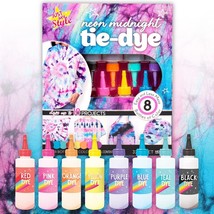 Neon Midnight Tie-Dye Magic Kit: Create 18 Colorful Accessories! Complete Tie Dy - $41.57