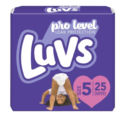 Primary image for Luvs Pro Level Leak Protection Diapers Size 525.0ea