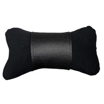 Car Seat Neck Pillow Headrest Cushion for Neck Support Washable Black Mesh  - £9.99 GBP