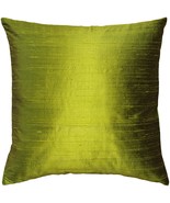 Sankara 100% Natural Dupioni Fine Silk Decorative Throw Pillow with Inse... - $44.95