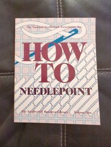 How to Needlepoint Volume one by National Needlework Association 1988 - £10.45 GBP