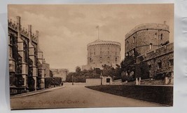 Windsor Castle Round Tower Berkshire England Postcard Frith Series Street View - £4.28 GBP