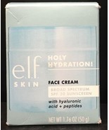 E.l.f. Skin Holy Hydration Face Cream Broad Spectrum/Hyaluronic Acid+ Pe... - £8.02 GBP