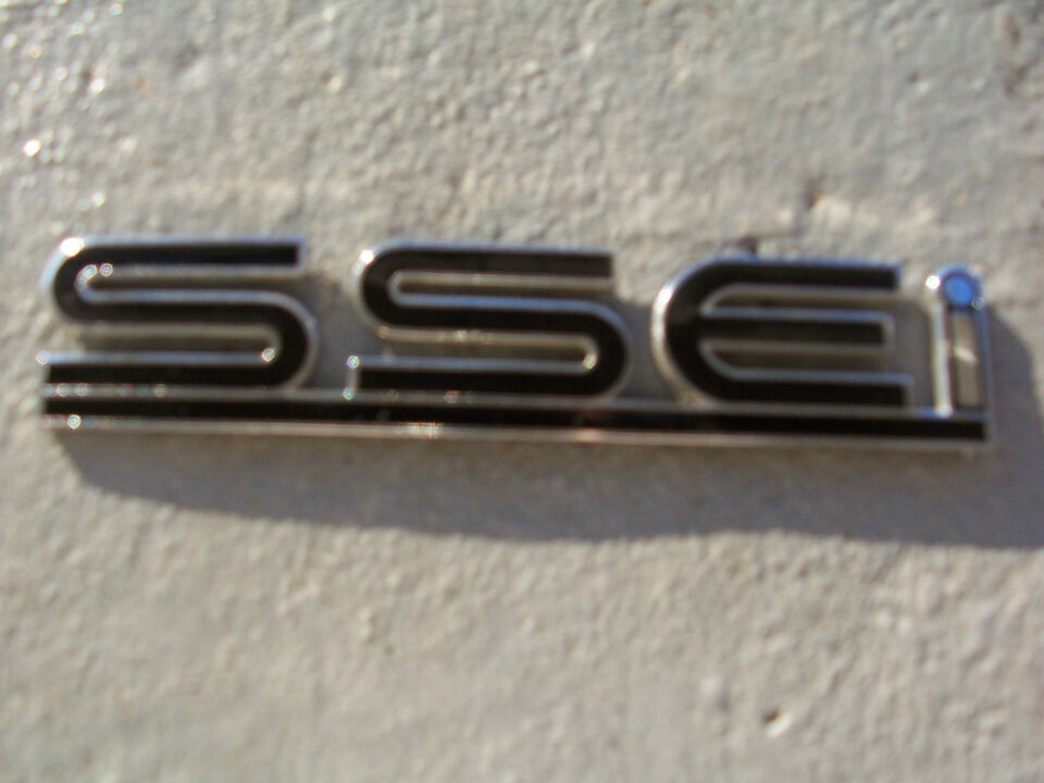2001 PONTIAC BONNEVILLE SIDE SSE i  TRUNK EMBLEM OEM USED GM PART 2000 9... - $49.45