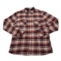 O&#39;Neill Shirt Men XL Red Plaid Long Sleeve Button Up outdoors - $19.68