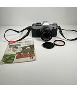 Canon AE-1 SLR 35mm Film Camera W/ 50mm f/1.8 FD Lens Works EUC - £115.87 GBP