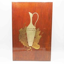 Mcm Heygill Imports Rosewood With Inlay Pitcher And Fruit Tapestry-
show orig... - £72.87 GBP