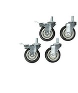 Titan 4&quot; heavy-duty swivel casters - €169,72 EUR