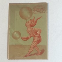 Brooks &amp; Walbridge Bros Victorian Trade Card Boston Massachusetts VTC2 - $6.92