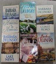 Barbara Delinsky Suddenly Coast Road Lake News Carpenter&#39;s Lady Peyton P... - $16.82