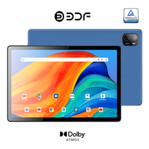 BDF P90 4G Tablet PC 10,1&quot; 8GB RAM+256GB ROM Android 12, Dolby Atmos, Free Gift - £163.56 GBP