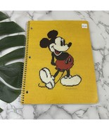 Disney Vintage Mickeys Heyday Spiral Bound Notebook Yellow College Rule ... - €15,28 EUR