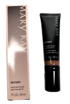 Mary Kay VERY DEEP CC Cream Sunscreen Broad Spectrum 1 oz SPF 15 w/Box 2017 - £7.78 GBP