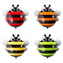 Golandstar Cute Bee Shaped Toothbrush Toothpaste Holder Sucker Wall Mounted Suct - £22.19 GBP