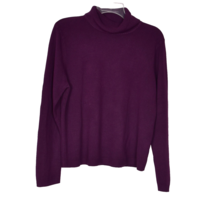 New York &amp; Company Purple Turtle Neck Sweater Size Large - £13.15 GBP