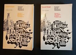 Evolution and the Genetics of Populations Volumes I &amp; II by Sewall Wright  - $150.11 CAD